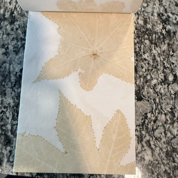 Village Artisan Handmade Note Pad – Natural Silk Collection - Picture 4 of 4